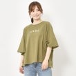 ザンパ(ZAMPA)のフレアースリーブロゴTシャツ16