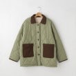 オフプライスストア(ウィメン)(OFF PRICE STORE(Women))のmitis 異素材キルトボアコート カーキ(027)