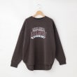 オフプライスストア(ウィメン)(OFF PRICE STORE(Women))のmyke 裏起毛ロゴプルオーバー チャコールグレー(014)