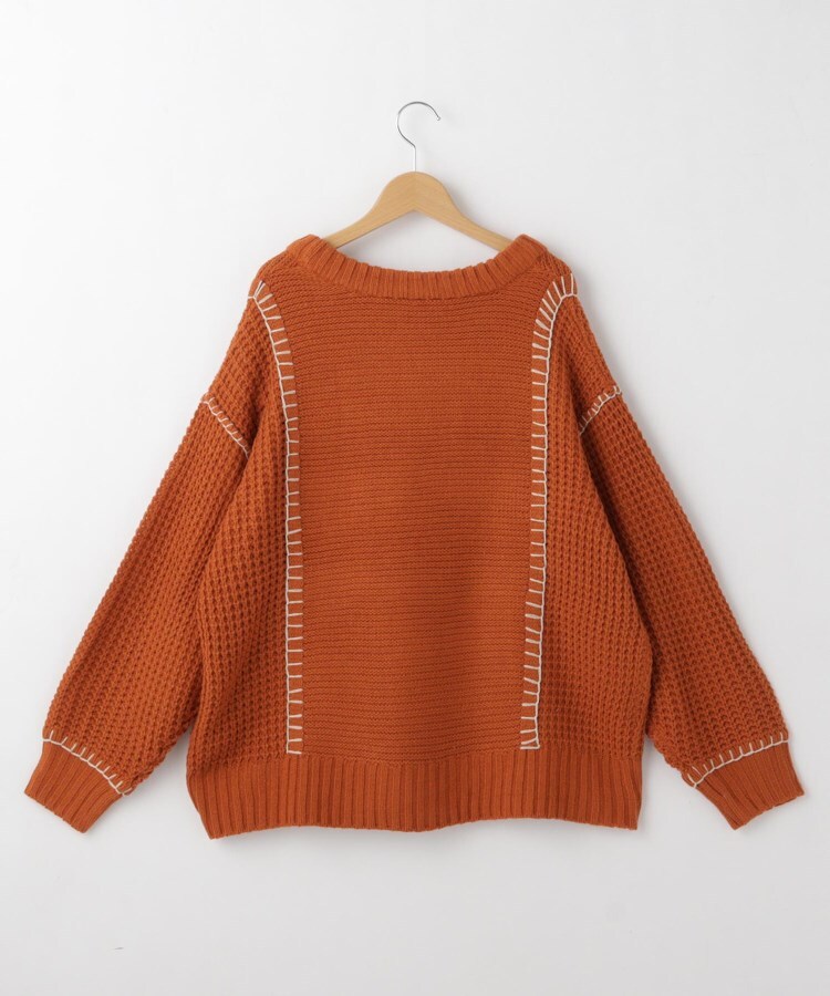 オフプライスストア(ウィメン)(OFF PRICE STORE(Women))のmyke 配色ステッチニットプルオーバー2