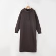オフプライスストア(ウィメン)(OFF PRICE STORE(Women))のmyke 裏起毛ルーズハイネックワンピース チャコールグレー(014)