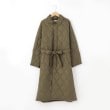 オフプライスストア(ウィメン)(OFF PRICE STORE(Women))のlemelange キルティングロングステンカラーコート カーキ(027)