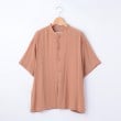 オフプライスストア(ウィメン)(OFF PRICE STORE(Women))のLE MELANGE バンドカラーシャツ ベージュ(052)