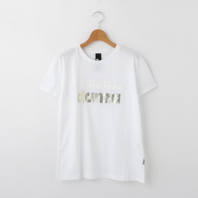 オフプライスストア(ウィメン)(OFF PRICE STORE(Women))のDIMENSIONE DANZA 箔プリントロゴTシャツ Ｔシャツ