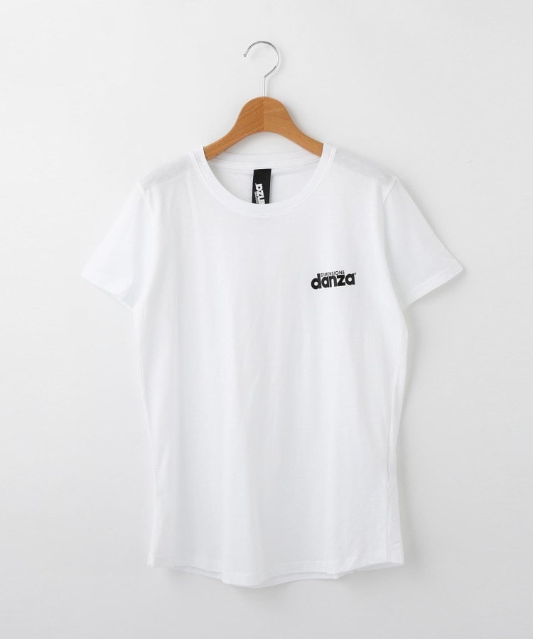 オフプライスストア(ウィメン)(OFF PRICE STORE(Women))のDIMENSIONE DANZA ワンポイントロゴTシャツ ホワイト(001)