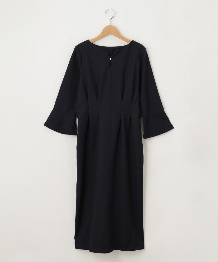 オフプライスストア(ウィメン)(OFF PRICE STORE(Women))のJeunne garcon（ジュンヌ ギャルソン） バックウエストゴム入りタックワンピース【SALE/カジュアル/デイリー/トレンド/きれいめカジュアル】3