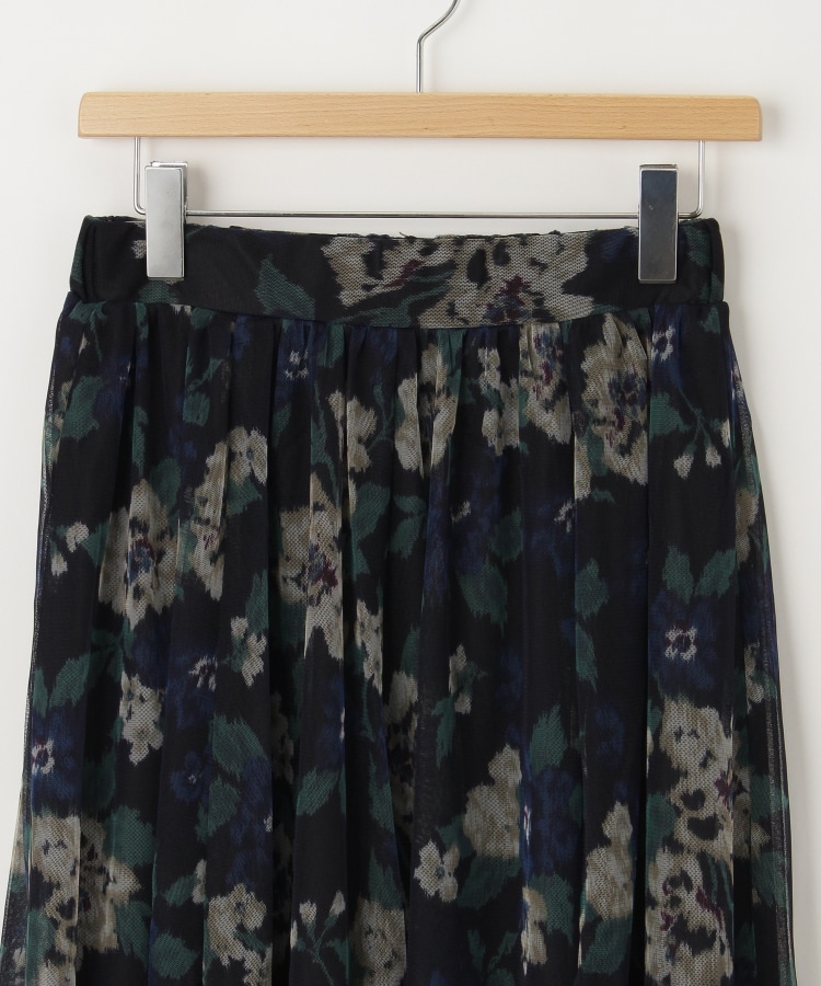 オフプライスストア(ウィメン)(OFF PRICE STORE(Women))のJeunne garcon（ジュンヌ ギャルソン） ウエストゴムシアー花柄スカート【SALE/カジュアル/デイリー/トレンド/きれいめカジュアル】3