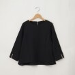 オフプライスストア(ウィメン)(OFF PRICE STORE(Women))のJeunne garcon（ジュンヌ ギャルソン） パール調デザイン袖プルオーバーブラウス【SALE/カジュアル/デイリー/トレンド/きれいめカジュアル】 ブルー(093)