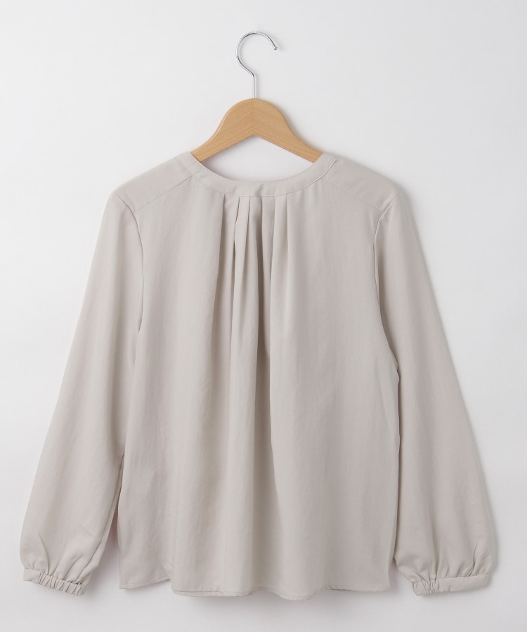 オフプライスストア(ウィメン)(OFF PRICE STORE(Women))のJeunne garcon（ジュンヌ ギャルソン） 取り外し可ボウタイ付きギャザーブラウス【SALE/カジュアル/デイリー/トレンド/きれいめカジュアル】3