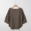オフプライスストア(ウィメン)(OFF PRICE STORE(Women))のJeunne garcon（ジュンヌ ギャルソン） 千鳥格子7分袖ブラウス【SALE/カジュアル/デイリー/トレンド/きれいめカジュアル】2