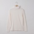 オフプライスストア(ウィメン)(OFF PRICE STORE(Women))のmitis（ミティス） ハイネックリブ起毛プルオーバー【SALE/カジュアル/デイリー/トレンド/きれいめカジュアル】 アイボリー(004)