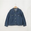 オフプライスストア(ウィメン)(OFF PRICE STORE(Women))のmitis（ミティス） デニムオーバージャケット【SALE/カジュアル/デイリー/トレンド/きれいめカジュアル/オーバーサイズ/ゆったり】 ブルー(092)