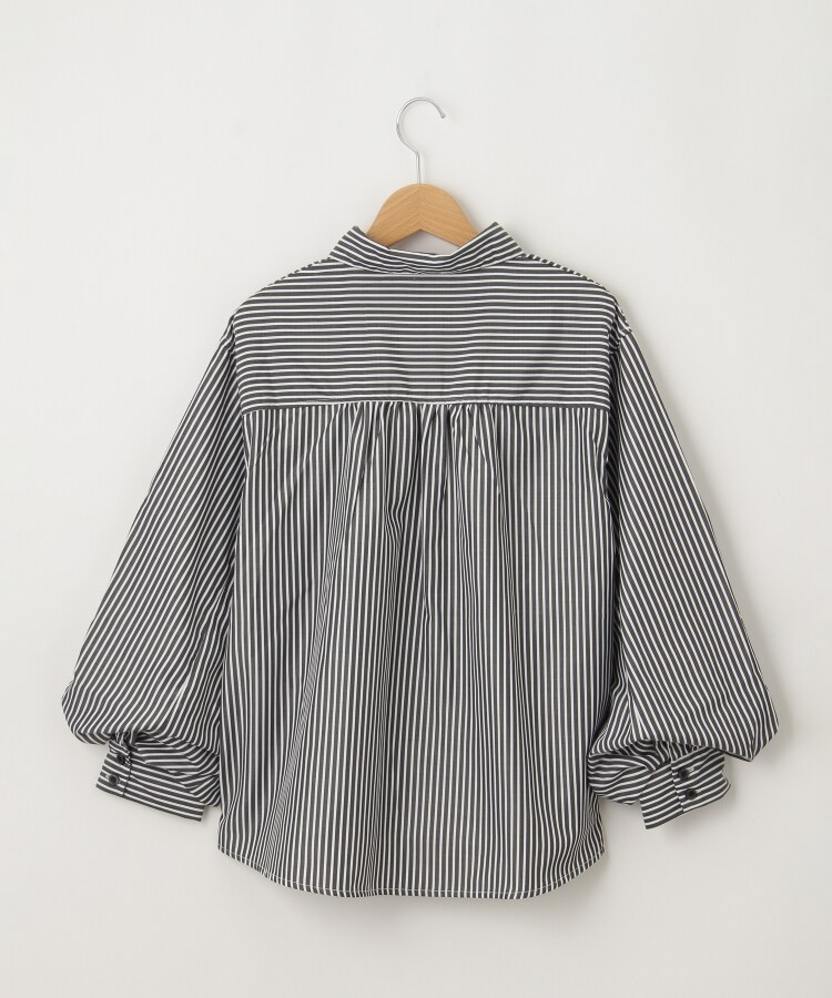 オフプライスストア(ウィメン)(OFF PRICE STORE(Women))のmitis（ミティス） ボリュームスリーブストライプシャツ【SALE/カジュアル/デイリー/トレンド/きれいめカジュアル/ルーズシルエット/ゆったり】4