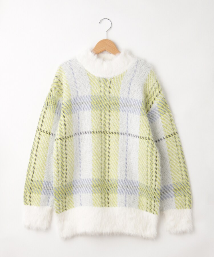 オフプライスストア(ウィメン)(OFF PRICE STORE(Women))のESPEYRAC(エスペラック) マドラスチェックシャギーニット2