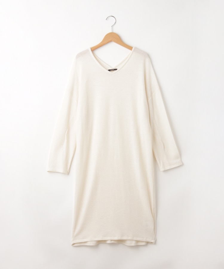 オフプライスストア(ウィメン)(OFF PRICE STORE(Women))のYSM（ワイエスエム） ウール混ロングニットプルオーバー ホワイト(001)