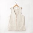 オフプライスストア(ウィメン)(OFF PRICE STORE(Women))のESPEYRAC(エスペラック) ポケット付きジレ アイボリー(004)