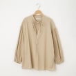 オフプライスストア(ウィメン)(OFF PRICE STORE(Women))のLEMELANGE(ル・メランジュ） 麻混リボンプルオーバーシャツ ベージュ(052)