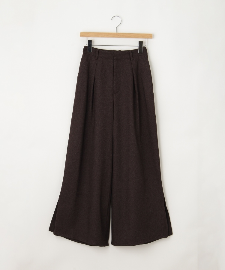 オフプライスストア(ウィメン)(OFF PRICE STORE(Women))のESPEYRAC(エスペラック) タックサイドスリットワイドパンツ1