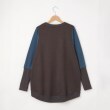 オフプライスストア(ウィメン)(OFF PRICE STORE(Women))のmyke（ミーカ） 配色ラグランカットソー【SALE/カジュアル/デイリー/トレンド/きれいめカジュアル/ルーズシルエット/ゆったり】4