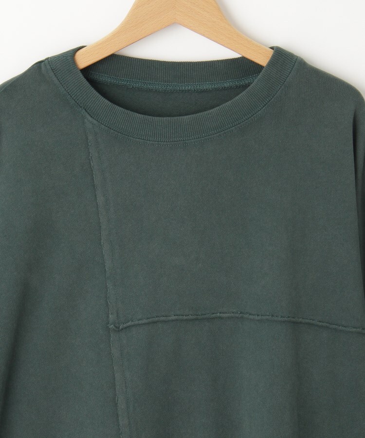 オフプライスストア(ウィメン)(OFF PRICE STORE(Women))のmyke（ミーカ） 切りっぱなし切り替えカットソー【SALE/カジュアル/デイリー/トレンド/ルーズシルエット/ゆったり】3