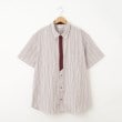 オフプライスストア(ウィメン)(OFF PRICE STORE(Women))のSERVO（サーヴォ） 男女兼用シャツ半袖【SALE/カジュアル/デイリー/トレンド/きれいめカジュアル】 エンジ(063)