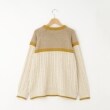 オフプライスストア(ウィメン)(OFF PRICE STORE(Women))のmyke（ミーカ） コンビニット配色プルオーバー【SALE/カジュアル/デイリー/トレンド/きれいめカジュアル/ルーズシルエット/ゆったり】3