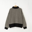 オフプライスストア(ウィメン)(OFF PRICE STORE(Women))のmyke（ミーカ） ジグザグ編みハイネックニットセーター【SALE/カジュアル/デイリー/トレンド/きれいめカジュアル/ルーズシルエット/ゆったり】6
