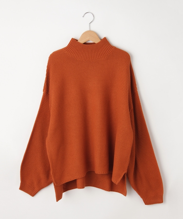 myke(ミーカ) オーバーサイズハイネックニットセーター【SALE myke(ミーカ) オーバーサイズハイネックニットセーター【SALE