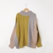 オフプライスストア(ウィメン)(OFF PRICE STORE(Women))のmyke（ミーカ） 配色コンビ編みニットセーター【SALE/カジュアル/デイリー/トレンド/きれいめカジュアル/ルーズシルエット/ゆったり】3
