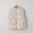 オフプライスストア(ウィメン)(OFF PRICE STORE(Women))のmitis（ミティス） 中綿ベストジャンパー【SALE/カジュアル/デイリー/トレンド/きれいめカジュアル】 アイボリー(004)