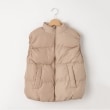 オフプライスストア(ウィメン)(OFF PRICE STORE(Women))のmitis（ミティス） 中綿ベストジャンパー【SALE/カジュアル/デイリー/トレンド/きれいめカジュアル】 ベージュ(052)