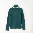 オフプライスストア(ウィメン)(OFF PRICE STORE(Women))のmitis（ミティス） 袖ボタンタートルネックニットプルオーバー【SALE/カジュアル/デイリー/トレンド/きれいめカジュアル】4