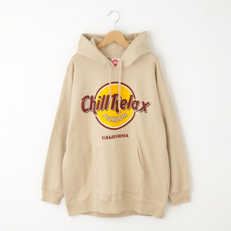 CHILLAX(チラックス) フロッキーロゴパーカー【SALE CHILLAX(チラックス) フロッキーロゴパーカー【SALE