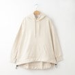 オフプライスストア(ウィメン)(OFF PRICE STORE(Women))のmyke（ミーカ） コーデュロイ切替パーカー【SALE/セール/カジュアル/デイリー/トレンド/ルーズシルエット/ゆったり】 アイボリー(004)