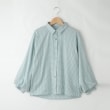 オフプライスストア(ウィメン)(OFF PRICE STORE(Women))のmitis（ミティス） ギンガムチェックボリュームスリーブブラウス グリーン(022)