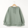 オフプライスストア(ウィメン)(OFF PRICE STORE(Women))のmitis ダンボールルーズハイネックプルオーバー ミントグリーン(021)