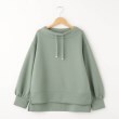 オフプライスストア(ウィメン)(OFF PRICE STORE(Women))のmitis ダンボールルーズハイネックプルオーバー ミントグリーン(021)