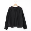 オフプライスストア(ウィメン)(OFF PRICE STORE(Women))のmitis 前後2WAYギャザーブラウス ブラック(019)