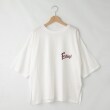 オフプライスストア(ウィメン)(OFF PRICE STORE(Women))のLEMELANGE(ル・メランジュ） 胸ロゴビッグT ホワイト(001)
