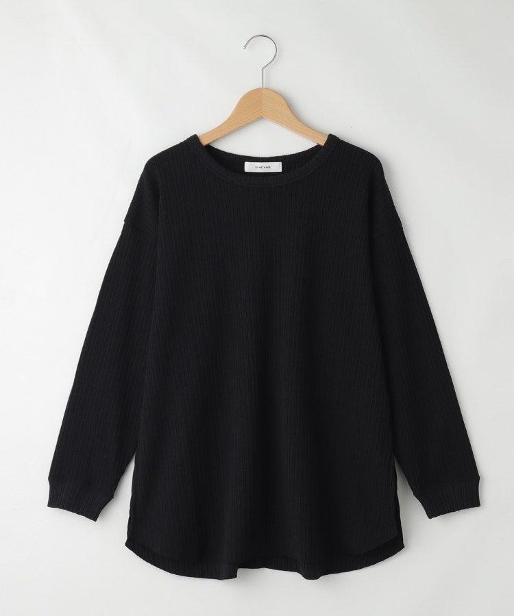 オフプライスストア(ウィメン)(OFF PRICE STORE(Women))のLEMELANGE(ル・メランジュ） サイドスリットプルオーバー ブラック(019)