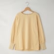 オフプライスストア(ウィメン)(OFF PRICE STORE(Women))のESPEYRAC(エスペラック) 丸首シンプルプルオーバー イエロー(032)