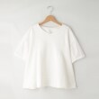 オフプライスストア(ウィメン)(OFF PRICE STORE(Women))のESPEYRAC(エスペラック) 裾切り替えプルオーバー ホワイト(001)