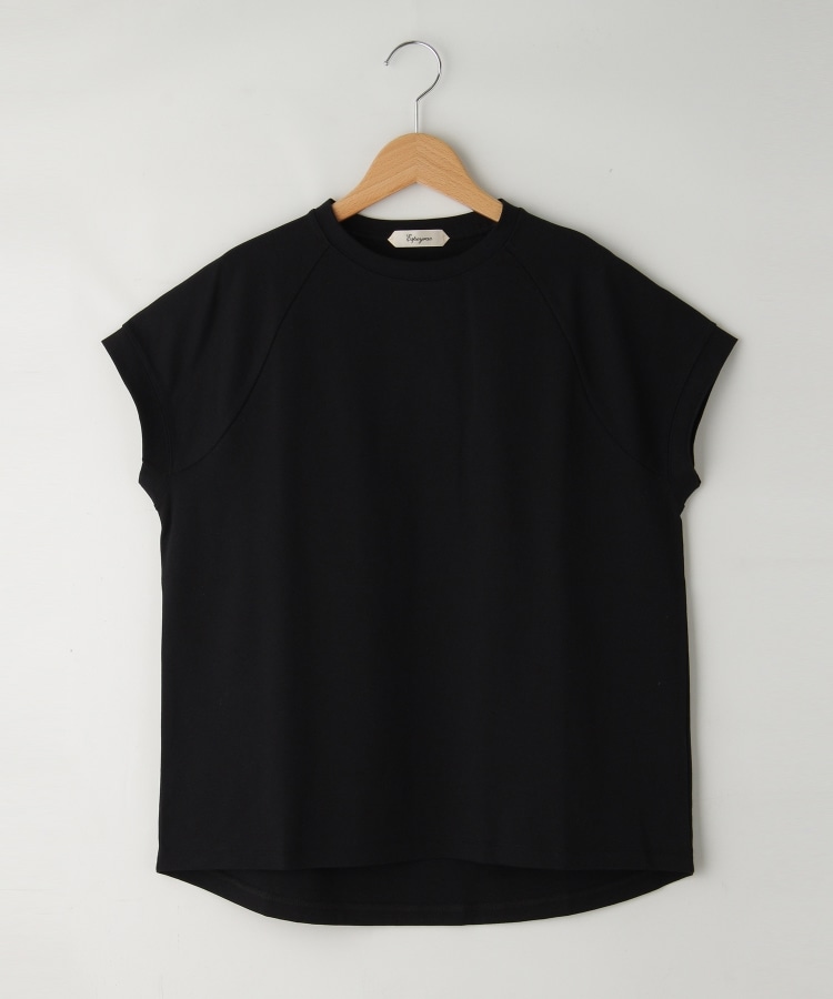 オフプライスストア(ウィメン)(OFF PRICE STORE(Women))のESPEYRAC(エスペラック) ラグランフレンチＴ ブラック(019)