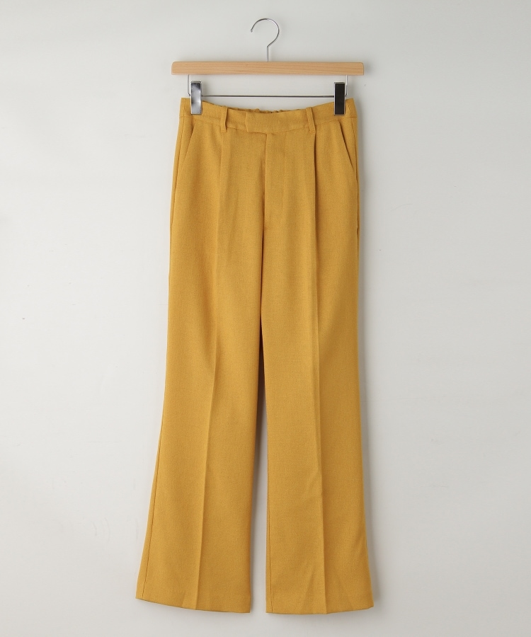 オフプライスストア(ウィメン)(OFF PRICE STORE(Women))のLEMELANGE(ル・メランジュ） タック入りパンツ マスタード(033)