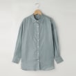 オフプライスストア(ウィメン)(OFF PRICE STORE(Women))のESPEYRAC(エスペラック) 光沢シースルーブラウス グリーン(022)