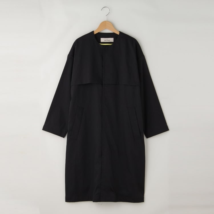 今期完売❗️LEMELANGE ルメランジュ プレミアム ループ コート モカ