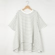 オフプライスストア(ウィメン)(OFF PRICE STORE(Women))のミーカ ボーダープルオーバー グリーン(222)