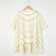 オフプライスストア(ウィメン)(OFF PRICE STORE(Women))のミーカ ボーダープルオーバー イエロー(232)