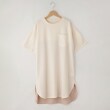 オフプライスストア(ウィメン)(OFF PRICE STORE(Women))のmyke（ミーカ） コンビワンピース　【SALE/ゆったりシルエット/カジュアル/デイリー/手洗い可】 アイボリー(004)