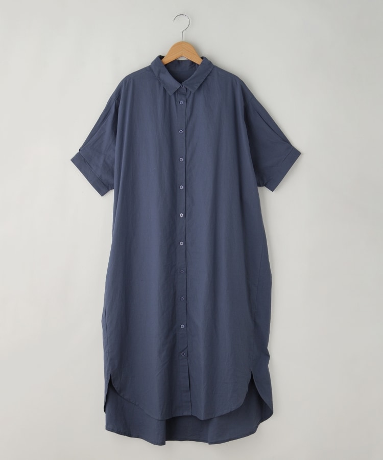 オフプライスストア(ウィメン)(OFF PRICE STORE(Women))のmitis（ミティス） ビッグシルエットシャツワンピース【SALE/カジュアル/きれいめカジュアル/デイリー/ゆったりシルエット】2